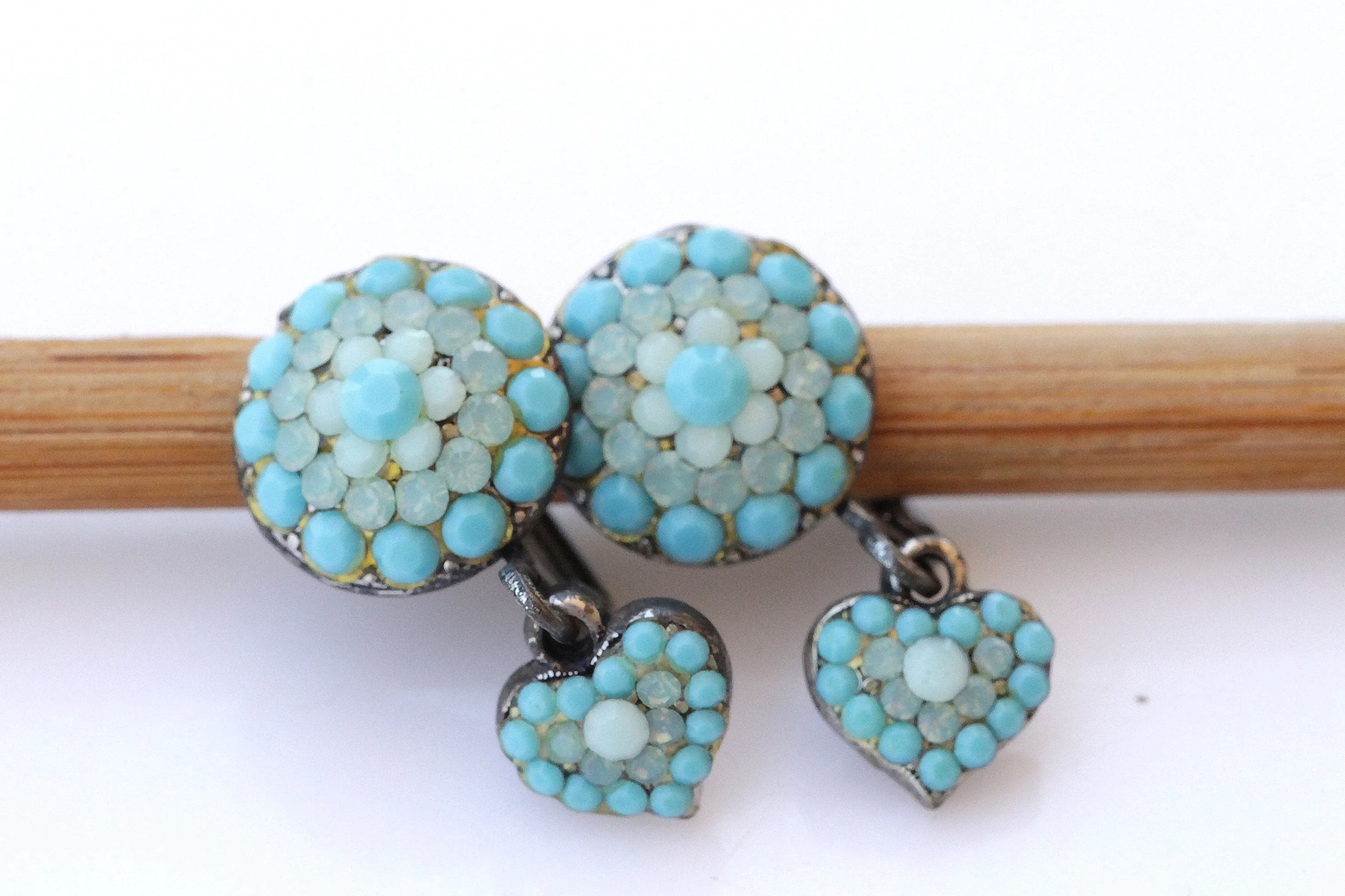 TURQUOISE AND Mint Earrings