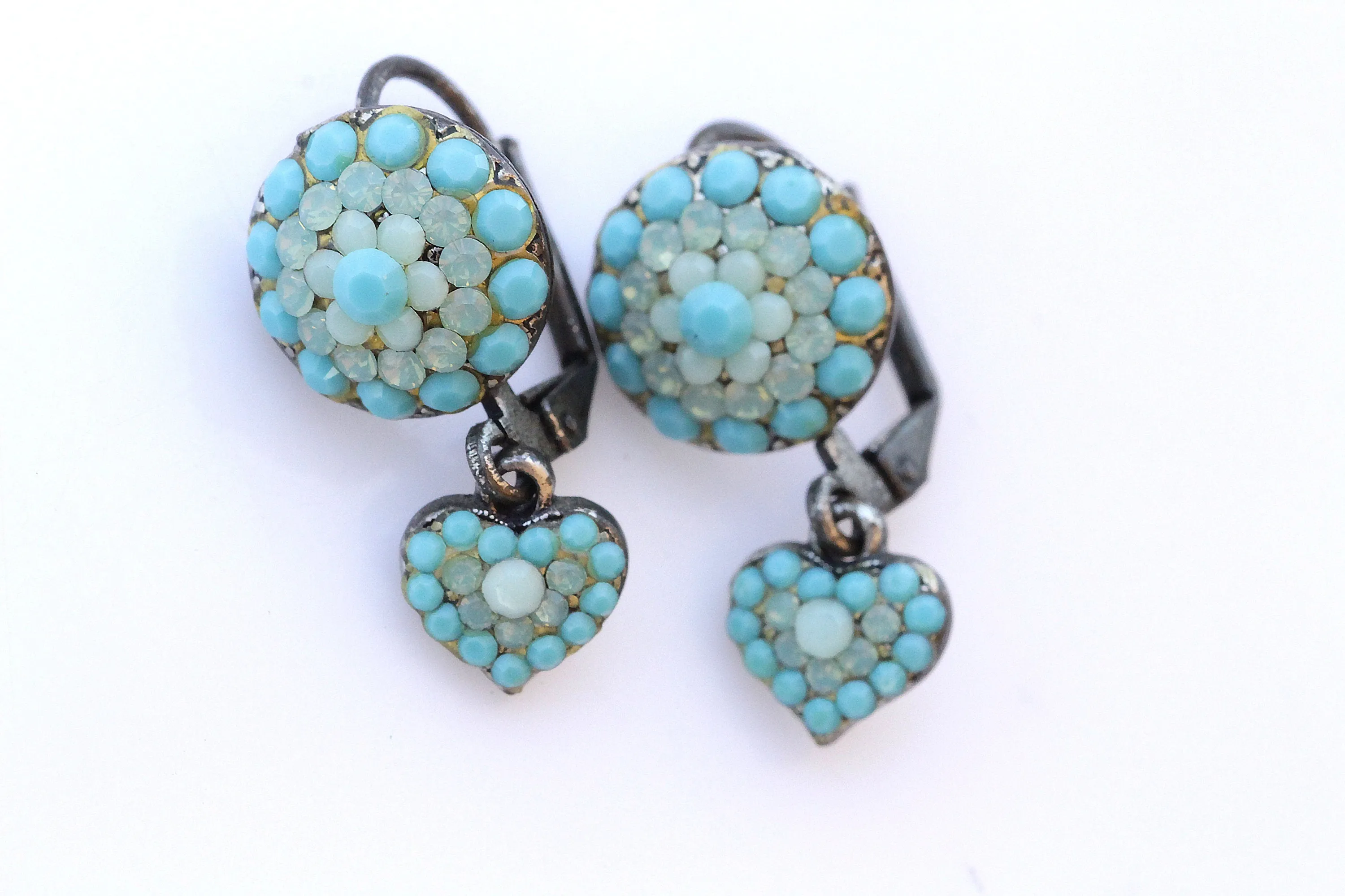 TURQUOISE AND Mint Earrings