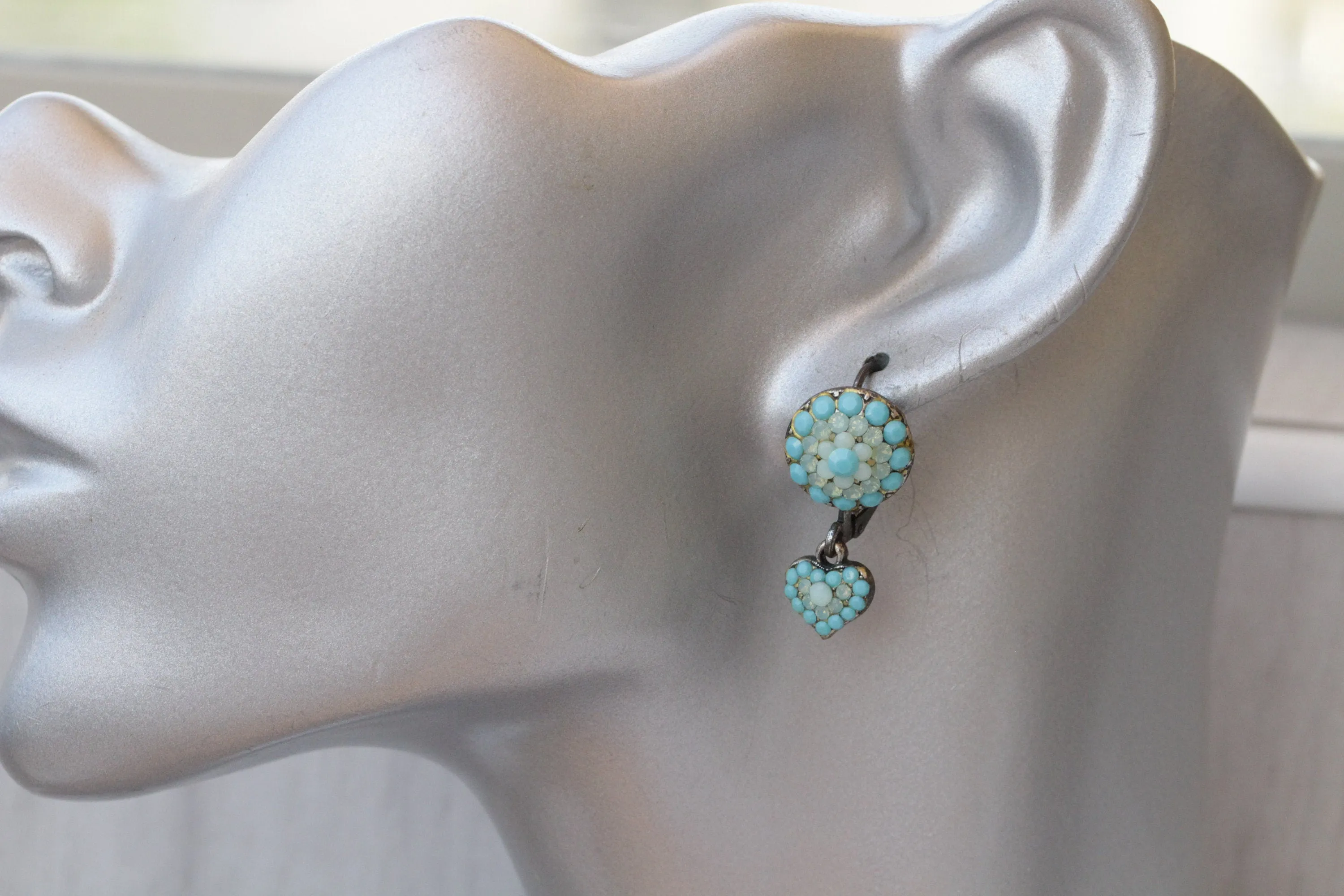 TURQUOISE AND Mint Earrings