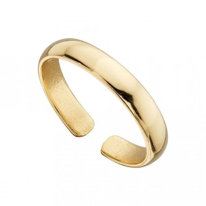 Yellow Gold Plated Toe Ring R3778