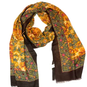 Zadie Wool Scarf/Wrap Gold